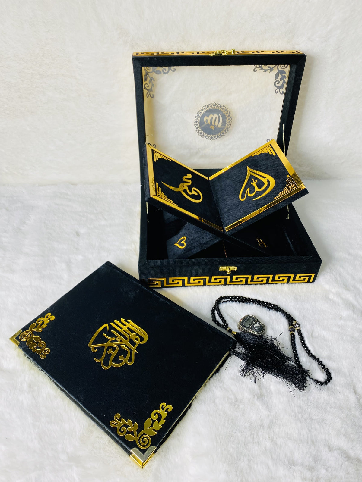 Acrylic Quran set - Black