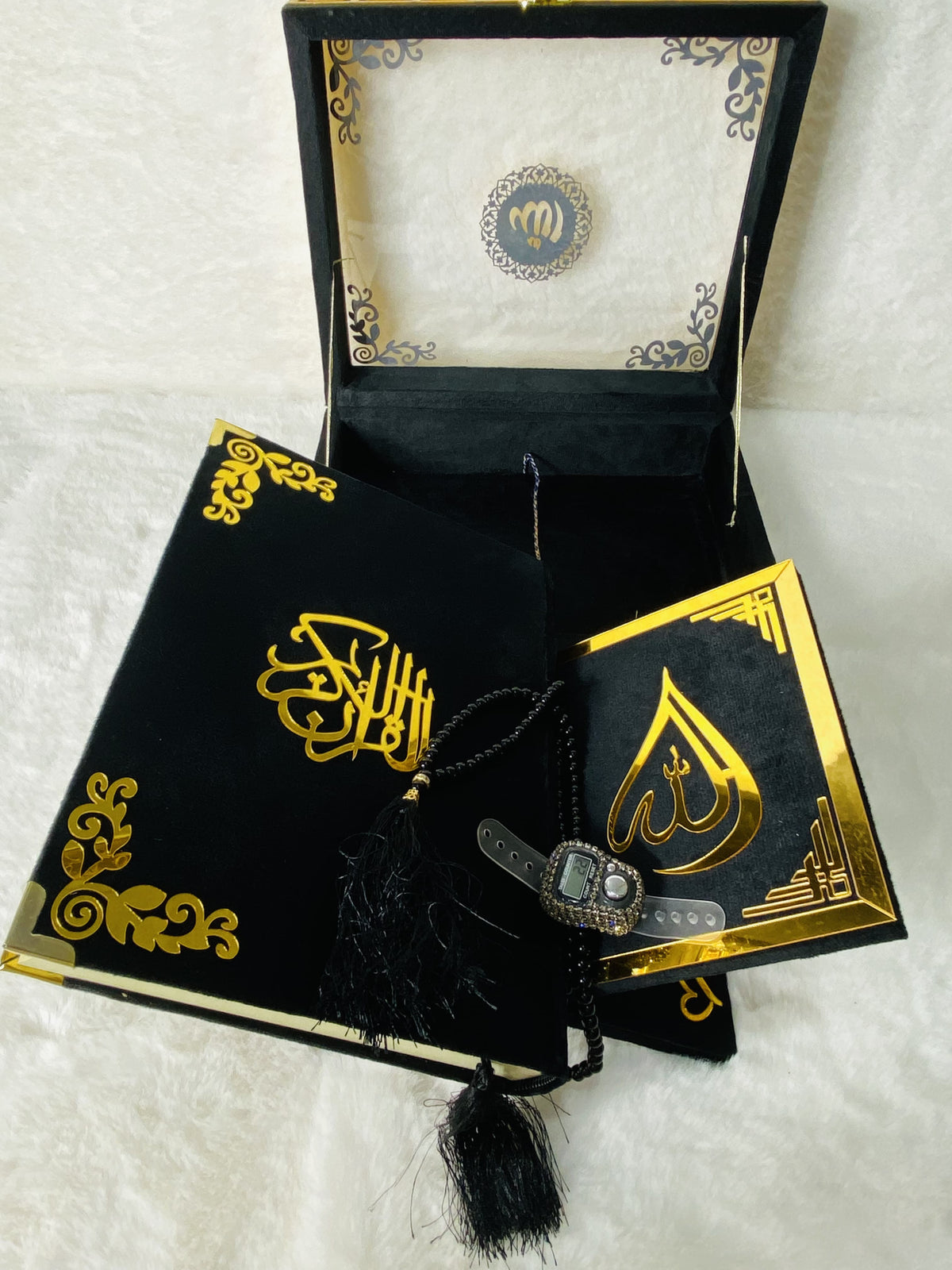 Acrylic Quran set - Black