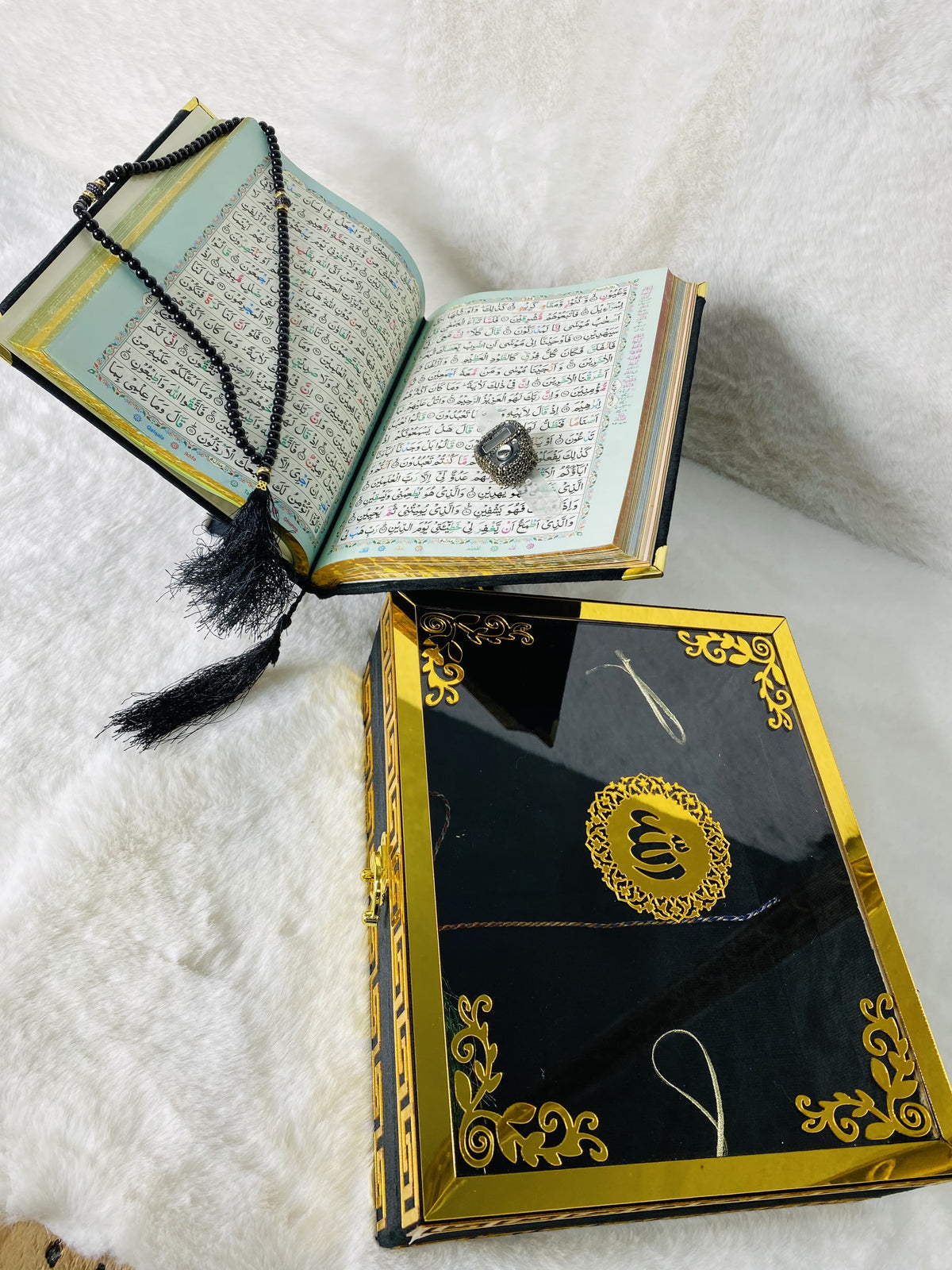 Acrylic Quran set - Black