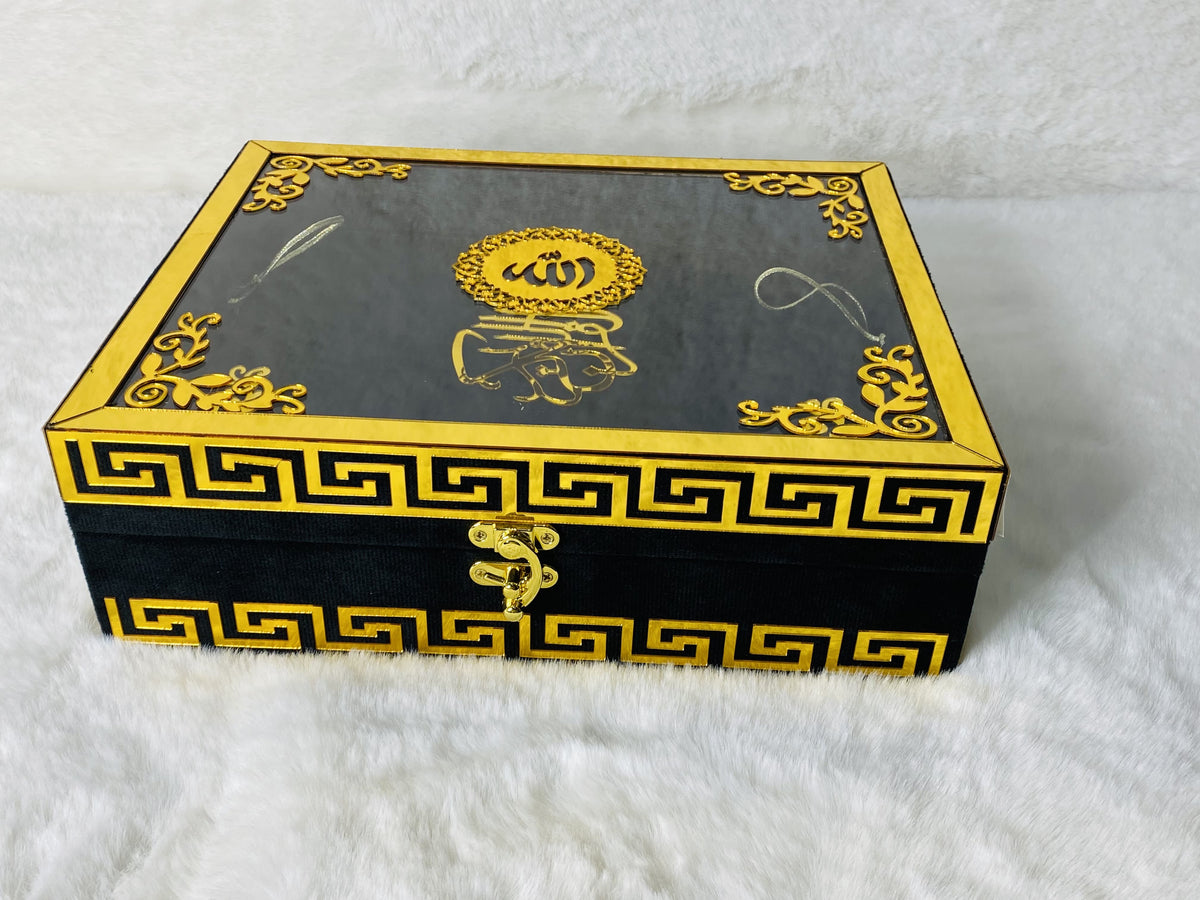 Acrylic Quran set - Black