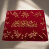 Embroidered box Quran-set (Maroon)